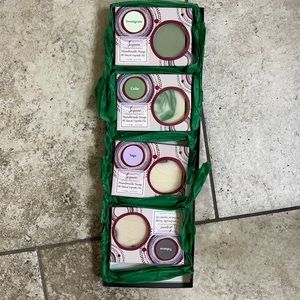 Set of 4 handmade all natural soaps